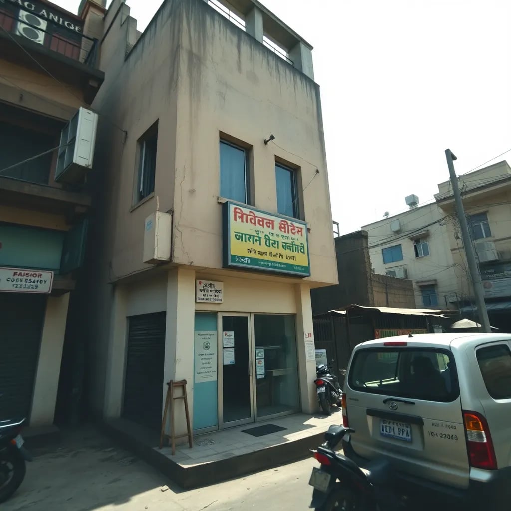 A person smiling while taking a phone call, representing a positive client interaction.